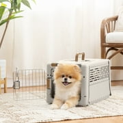 SportPet Designs Collapsible Pet Kennel, 19 X-Small (Tan)