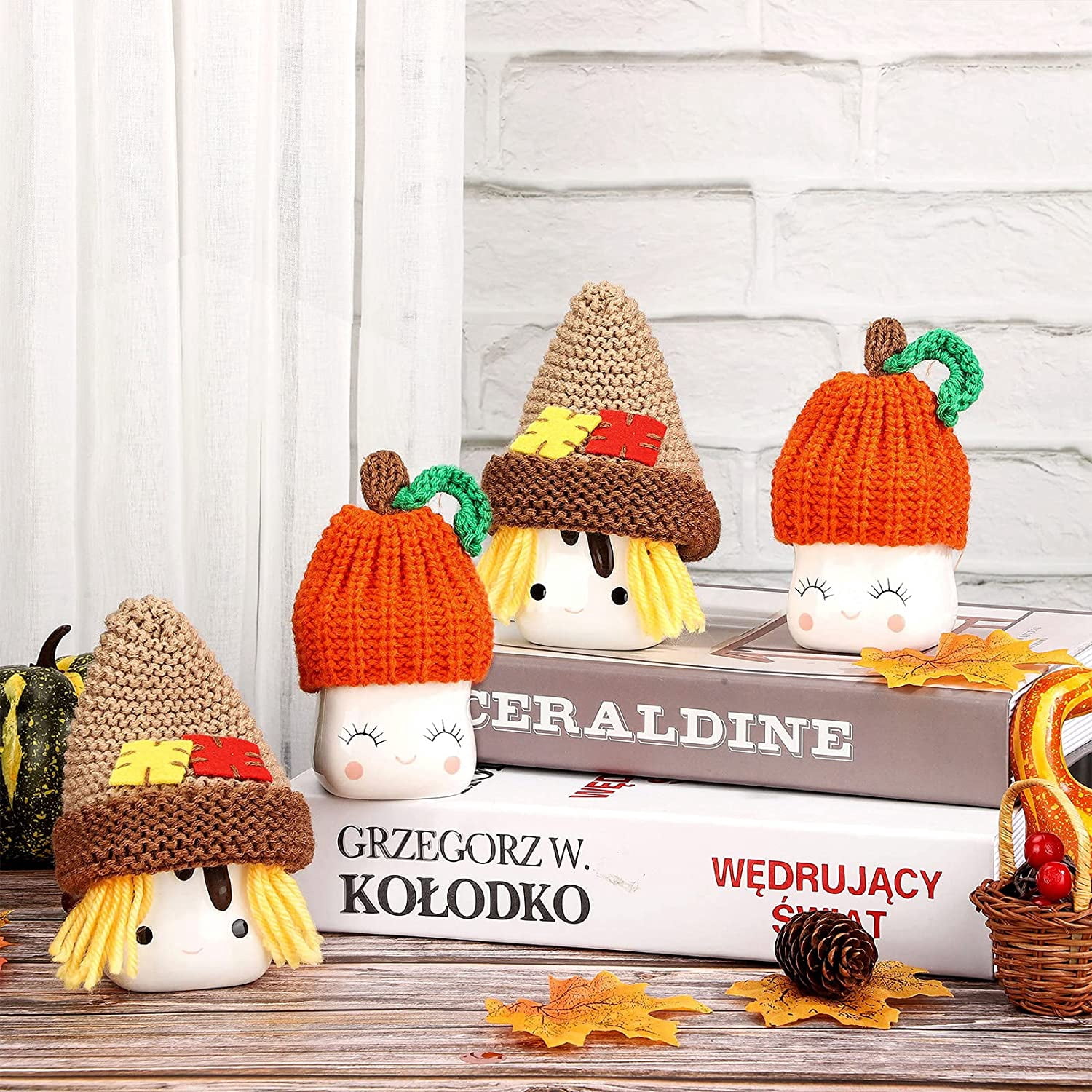 4 Pieces Thanksgiving Marshmallow Mug 