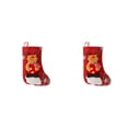 thumbnail image 4 of Ounissouiy Calcetín navideño para colgar ambientes decorativos, regalo de Navidad temático, bolsa de dulces para aperitivos, decoración de adorno para tipo 3 2piezas Ounissouiy CBP443586, 4 of 5