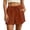 Orange, variant on Pxxlle Summer Shorts for Women Plus Size Drawstring Elastic Waisted Linen Shorts with Pockets Casual Vacation Beach Clothes Orange XXXL