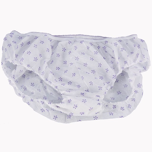 Ensemble de 7 Pcs pour Femmes Culottes Jetables de Voyage Post-Partum Culottes NOn Tissées m