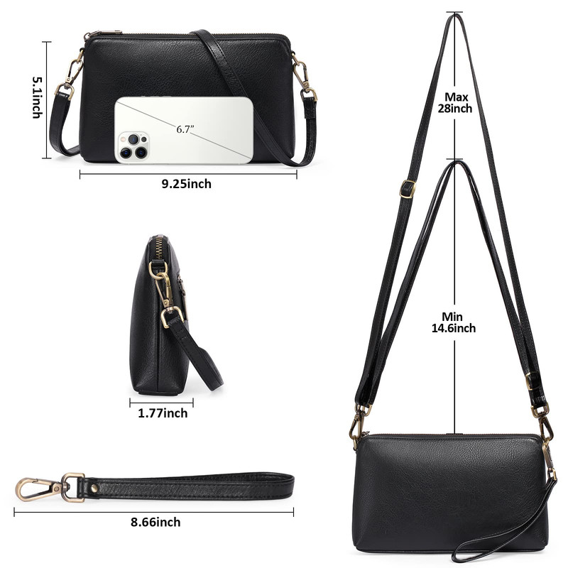Gaekeao RFID Blocking Leather Crossbody Bag photo 3