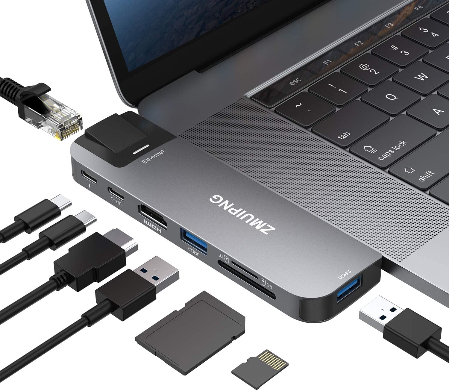Hiearcool USB C Juga Mendukung MacBook Pro 2020