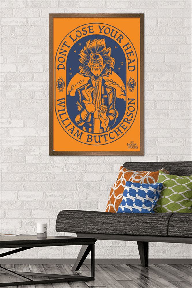 Disney Hocus Pocus - William Butcherson Wall Poster, 22.375" x 34", Framed