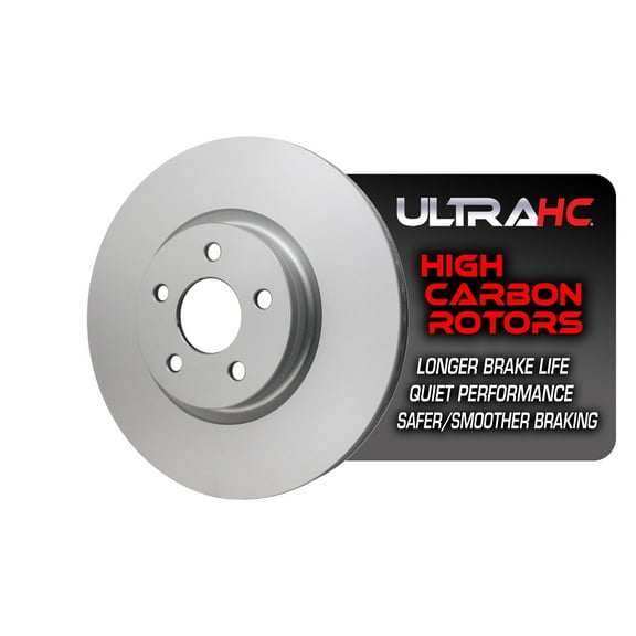 UltraHC Coated High Carbon Brake Rotor, Front UR007103, Ford Transit Connect 2022-2018