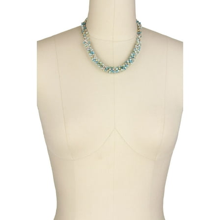 Short Beaded Bundle Necklace