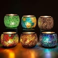 thumbnail image 1 of Portavelas Rancco Glass Votive para candelita, juego de 6, 1 of 7