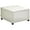 Beige, variant on FASCK Fabric Tufted Square Storage Ottoman with Flip Top Seat Lid, Metal Hinge and Stable Eucalyptus Wood Frame for Living Room, Entryway, or Bedroom, Beige
