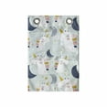 thumbnail image 1 of Cartoon Hanging Pocket Organizer, Pattern with Repetitive Unicorns Moon Stars and Spots, Printed Polyester Storage Bag with Pockets, 14" x 20", Multicolor, 1 of 2