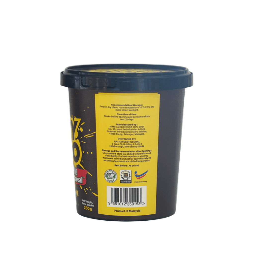 NIMS Crispy Choco Tub – N’s Cereal, N-Shaped Dark Chocolate Cereal Snack, Crunchy & Delicious, 250g Tub