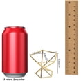thumbnail image 2 of Soporte para plantas de aire, 6 unidades, geométrico, 3 colores, de metal, para decoración del hogar, oficina y bodas., 2 of 6