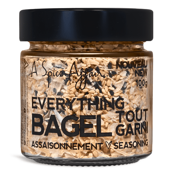 Everything Bagel Seasoning A Spice Affair, 100g (3.5 oz) Jar
