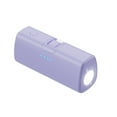 thumbnail image 2 of Portable Flashlight And Charger For Type-C Phones, Fast Charging 3000mAh Foot Volume Small Portable Charger Power Bank, 2 of 8