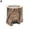 Brown, variant on pulto Outdoor Fire Tables Table Fire Pit Desktop Fire Pit Portable Mini Desk Top Fire Pits, Portable Mini Table Top Firepit Indoor/Outdoor, Creative Dective Heating Stove