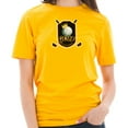 thumbnail image 3 of Big Size Golf King Graphic Design Printed Short Sleeve Cotton Jersey T-Shirt - Taxi Gold 3XL, 3 of 4