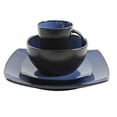 thumbnail image 5 of Gibson Soho Lounge Square 16-Piece Dinnerware Set - Sapphire, 5 of 11