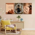 thumbnail image 3 of 3pcs Black Girl Wall Art African American Wall Decor Paintings Fashion Abstract Black Woman Poster Canvas Prints Pictures for Living Room Bedroom, 3 of 4