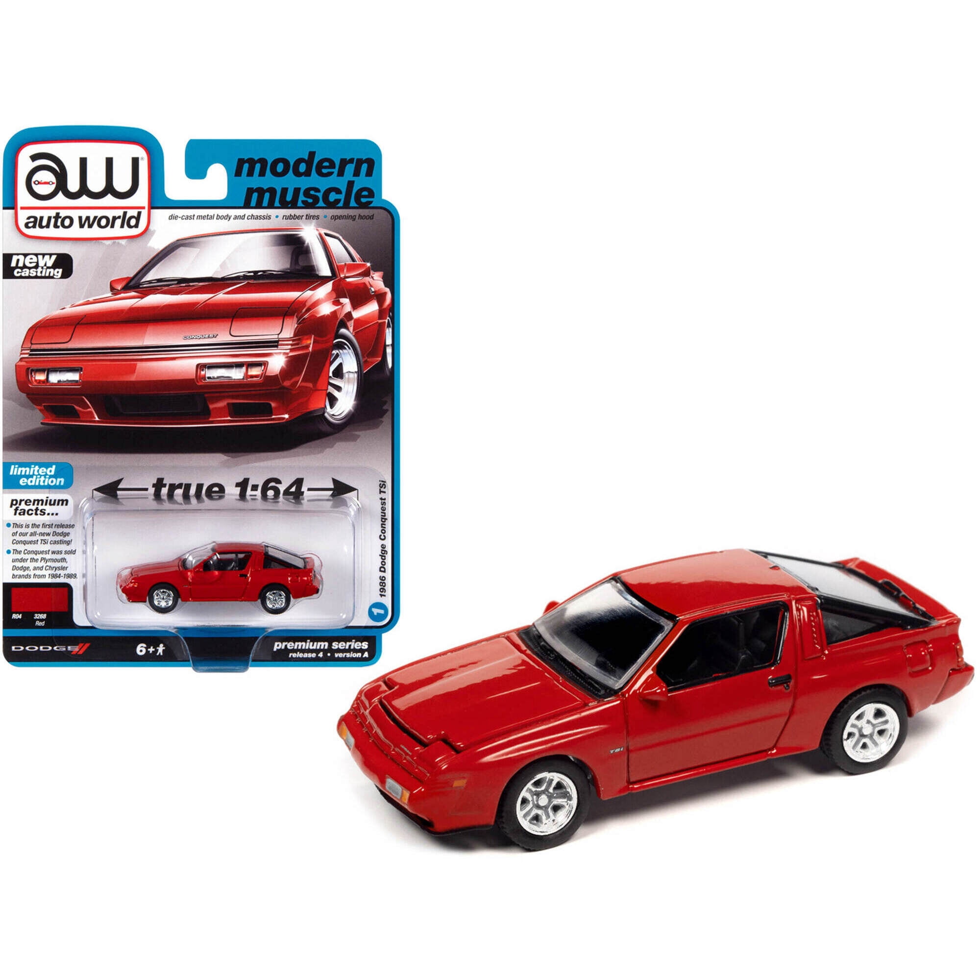 1986 Dodge Conquest Tsi-Red