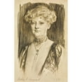 thumbnail image 3 of John Singer Sargent 11x14 Black Modern Framed Museum Art Print Titled - Alice, the 4th Marchioness of Salisbury (1923), 3 of 5