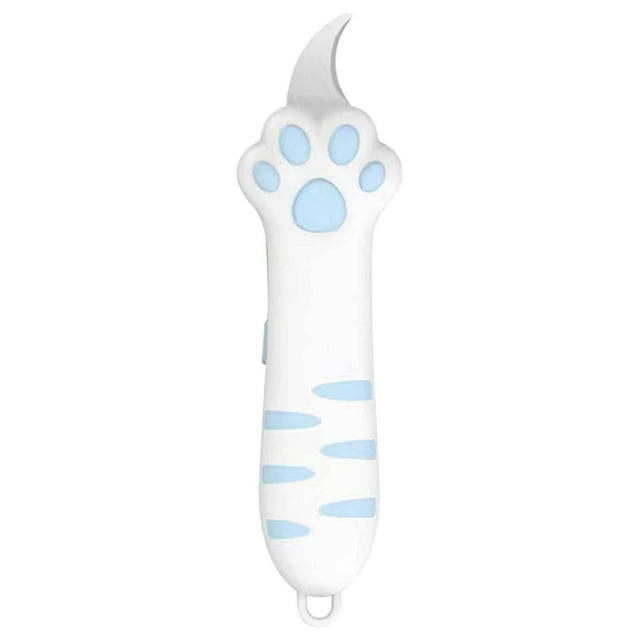 EGNMCR Claw Box Cutter Art Knife Delicate Heart Retractable Cutting Scissors a opener