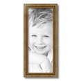 thumbnail image 2 of ArtToFrames 8" x 20" Gold with beads Picture Frame, 8x20 inch Gold Wood Poster Frame (WOM-4139), 2 of 8