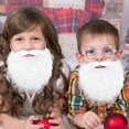 thumbnail image 4 of Divertido disfraz de barba de Papá Noel Barba blanca Disfraz de Papá Noel con barba Accesorios para niños y adultos Disfraz de Papá Noel, 4 of 5