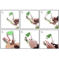 thumbnail image 3 of Pistolet Pneumatique avec Clous 10K, 20 Rouleaux de Sangles et Lames de Rechange Incluses Kit d'Outils de Sangles pour Plantes Haute Résistance, 3 of 5