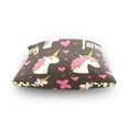 thumbnail image 4 of Pink Mane Pillowcase Special Crystal Velvet Square One Side Beautifully Printed Breathable And Comfortable Multi-functional Pillow 16in, 4 of 7