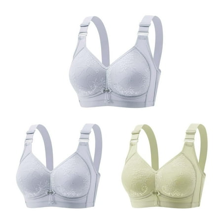 LLYWEY Bras for Women No Underwire Push up Discounts Push up Bras Women Plus Size Ladies T-Shirt Bra Style-681 Women Multiway Bra Feature Adult Female Lace Sports Bras Light Blue 38B