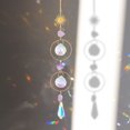 thumbnail image 2 of FLhrweasw Metal Rainbow Collection Hanging Sun Crystal Prisms Home Wall Decor (M), 2 of 8