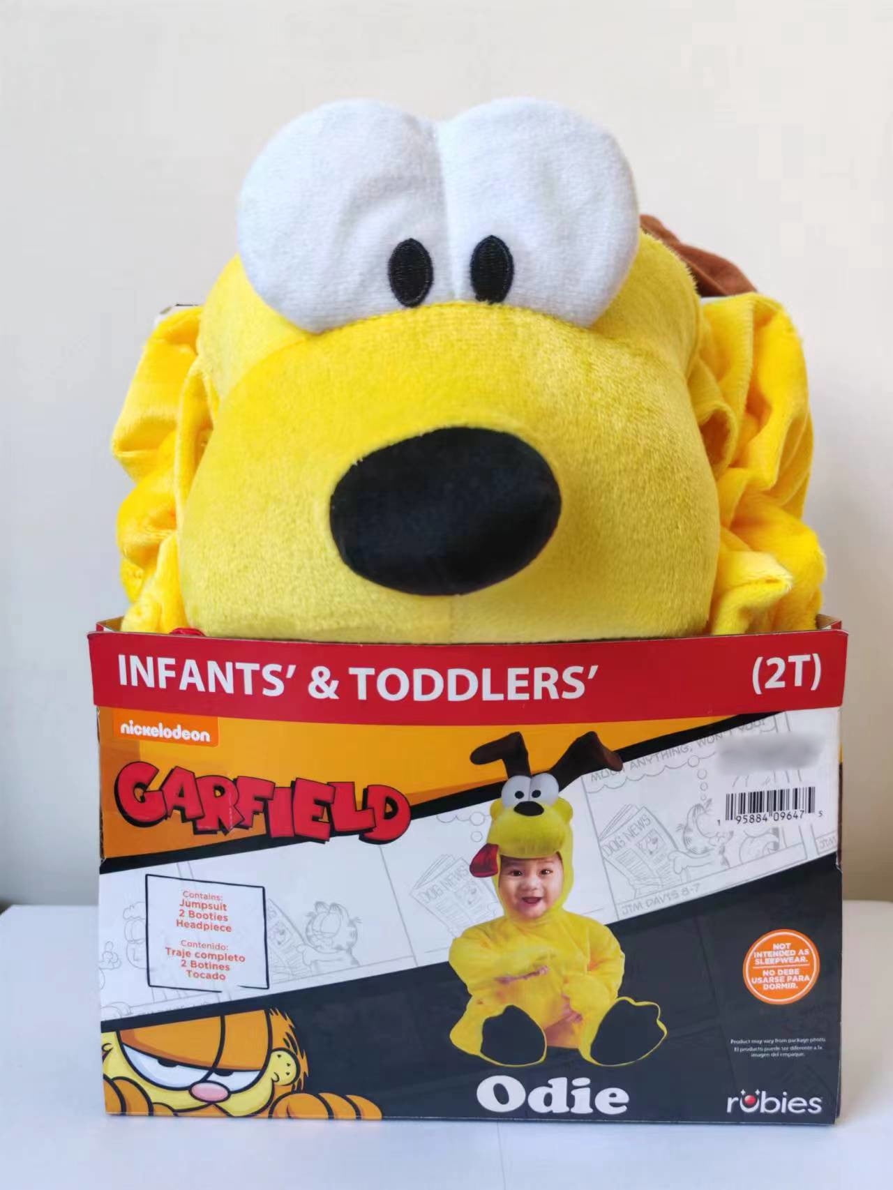 Garfield Odie Halloween Costume for Toddler, Size 2T, by Rubies II