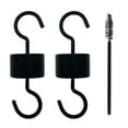 thumbnail image 1 of 2Pcs Anti Formicidae Ant Guard Hook for Hummingbird Food Water Feeder with Brush, 1 of 9
