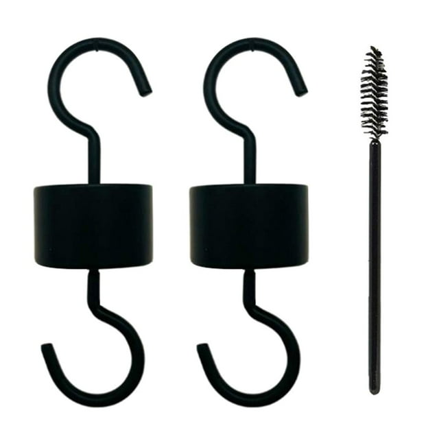 2Pcs Anti Formicidae Ant Guard Hook for Hummingbird Food Water Feeder with Brush