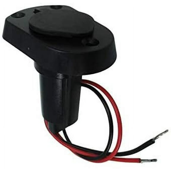 Pactrade Marine Boat Nylon Cap 2-Prong Stern Light Top Socket Plug-in Pole Base