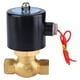 thumbnail image 1 of Válvula solenoide normalmente cerrada de dos vías de latón para vapor de aire y agua (DC24V), 1 of 8