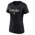 thumbnail image 2 of Women's Fanatics Gray/Black Chicago White Sox T-Shirt Combo Pack, 2 of 5