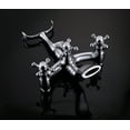 thumbnail image 4 of FixtureDisplays® Floor Mount Free-standing Bathtub Shower System Bathroom Shower Faucet Set  15665, 4 of 5