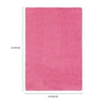 thumbnail image 7 of Mainstays Traditional Solid Pink Youth Shag Indoor Area Rug 3' x 4'8", 7 of 7