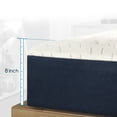 thumbnail image 6 of Mellow 8" Marshmallow Memory Foam Mattress, Plush Pillow Top, Twin, 6 of 8
