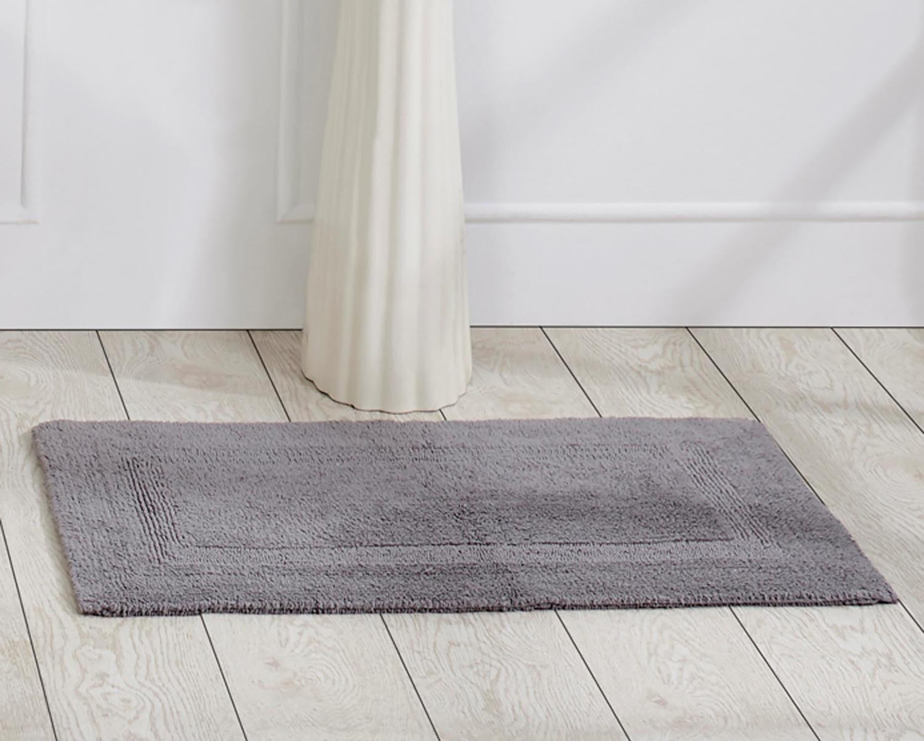 Better Trends Lux Tufted Bath Mat Rug, 100 Cotton, 21" x 34" Rectangle