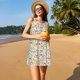 thumbnail image 3 of Fotbe Famous Places Vestido de Verano sin Mangas para Mujer – Vestido Midi Línea A, Estilo Camiseta Floral, Vestido Playero Casual y Fluido, 3 of 7