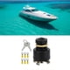 thumbnail image 2 of Boats Ignition Switches,6 Screw 3 Positon Ignition Starter Switches with 2 Key for Inboards Outboard Powered Boats, 2 of 4