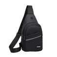 thumbnail image 2 of Crossbody Bag Sling Backpack Lightweight Water-Resistant,Headphone Hole Adjustable Strap,for Men Women,for Daily Use Travel Outdoor, 2 of 5