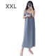 thumbnail image 3 of Qarigey Vestido Largo Sin Mangas Gasa Ropa De Verano Vestido Suelto Sexy, Blanco, S Vestidos Azul XXL Qarigey AP001588-25B, 3 of 6