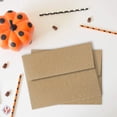 thumbnail image 4 of A7 Grocer Brown Kraft Invitation Envelopes – Great for Enclosing Greetings and Holiday Cards and Wedding Invitations | 70lb with Square Gummed Flap | 5 1/4" x 7 1/4" | 50 per Pack, 4 of 6