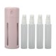 thumbnail image 2 of 4 in 1 Travel Dispenser Bottle Rotate Switching Refillable Empty Lotion Dispenser for Shampoo Conditioner Pink, 2 of 4