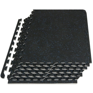Stalwart Foam Mat Floor Tiles-Interlocking EVA Foam Padding with 