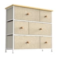 thumbnail image 1 of REAHOME Unité de Rangement à 6 Tiroirs avec Cadre en Acier, Taupe, 1 of 8