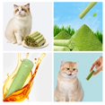 thumbnail image 3 of 10-100x Cat Grass Sticks Pet Snacks Cat Food For Cats Teeth UK All Ages of L2X7, 3 of 8