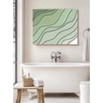 thumbnail image 6 of Sage Green Ombre Wall Art for Living Room,Canvas Picture Wall Decor for Bathroom Bedroom,Modern Geometric Abstract Art Aesthetics Painting Artwork for Office Kitchen Hallway Dining Room Decor 20"x24", 6 of 8